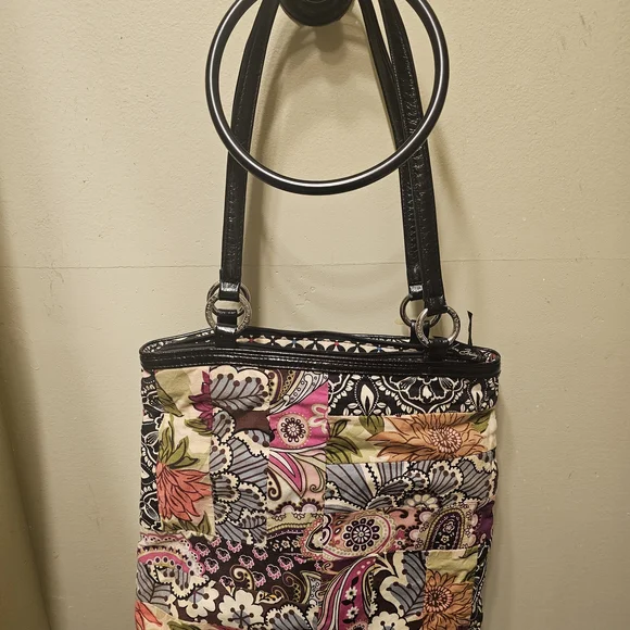 Vera Bradley Multicolor Floral Tote Bag - Picture 2 of 7